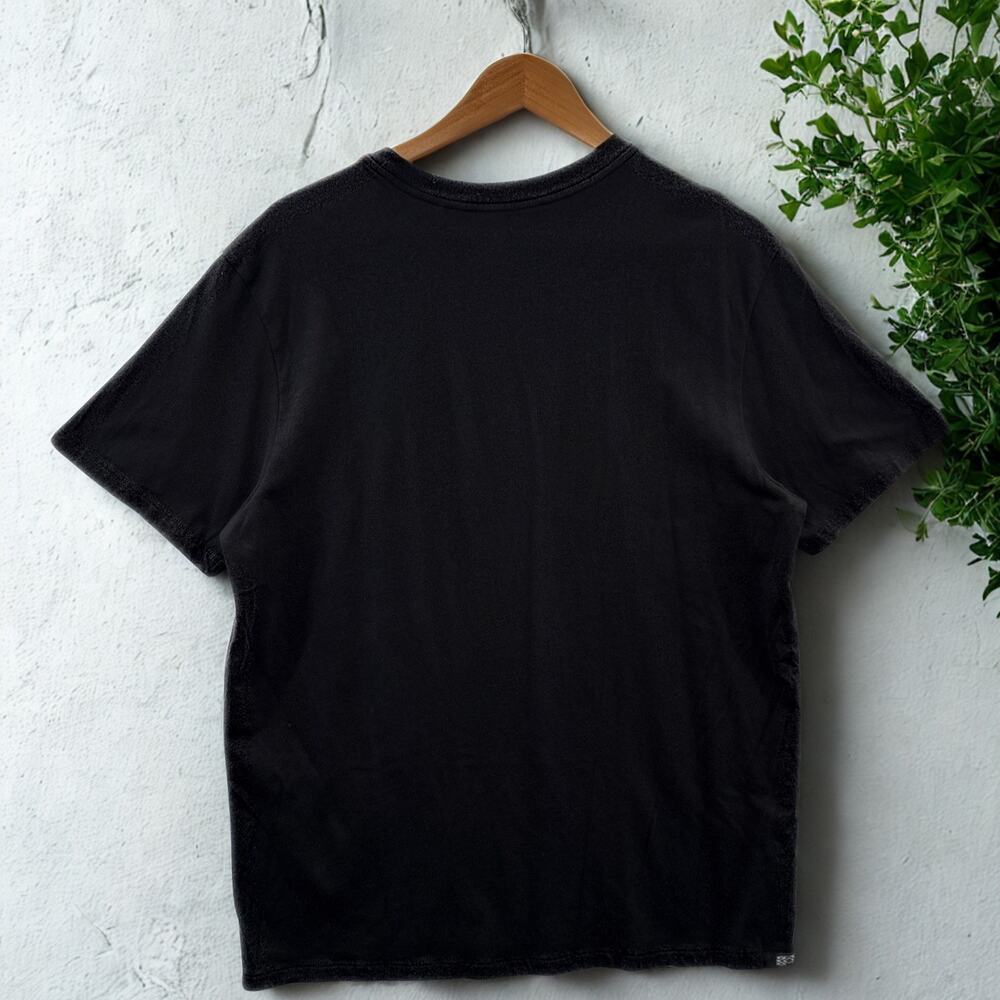 PAKA Royal Alpaca Pima Blend Essential Tee Shirt Black Medium Made in Peru - Picture 4 of 10